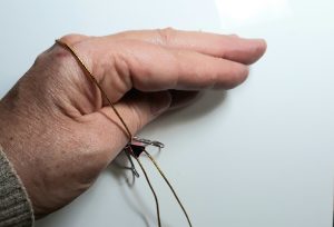 bangle size guide - wrap string around circumference of your hand

