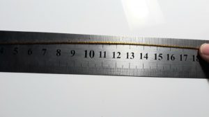 bangle size guide - measuring string